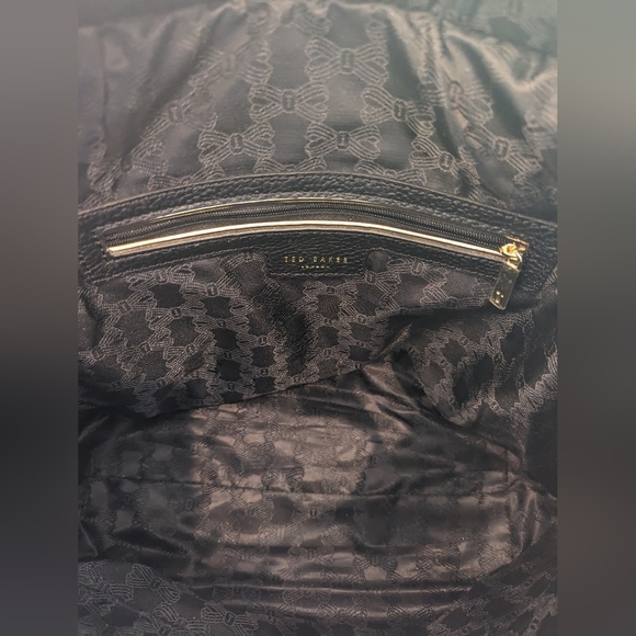 Ted Baker Diiana Soft Knot Bow Detail Leather Tote - Picture 6 of 7